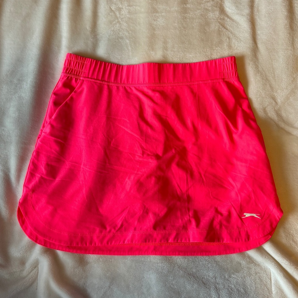 Slazenger Women's Golf Skort Size Medium Bright Pink